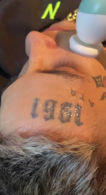 L-Gante se sometió a un particular tratamiento de belleza (Foto: Instagram)