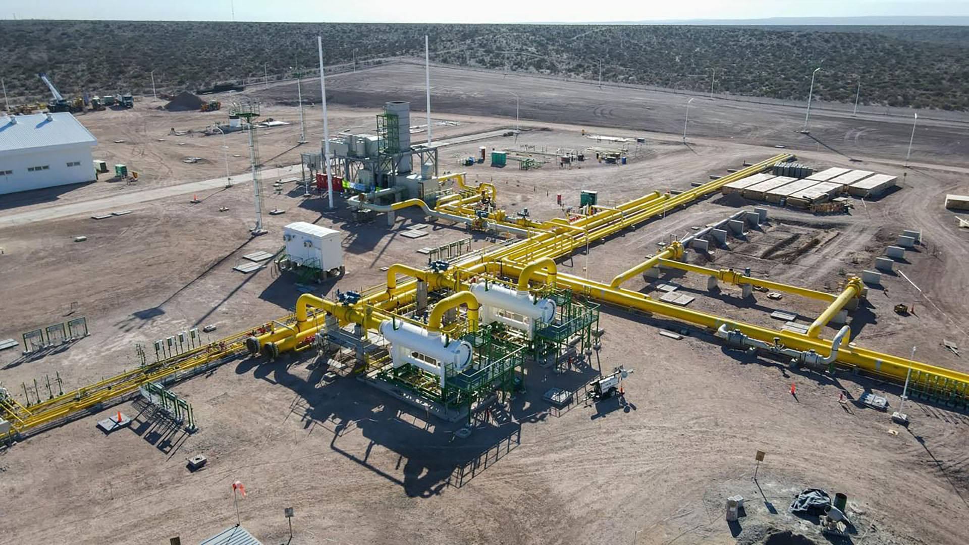 La Ampliación del Gasoducto Perito Moreno, en La Pampa, es el segundo proyecto con mayor generación de empleo estimada entre las 18 iniciativas aprobadas. (Associated Press)