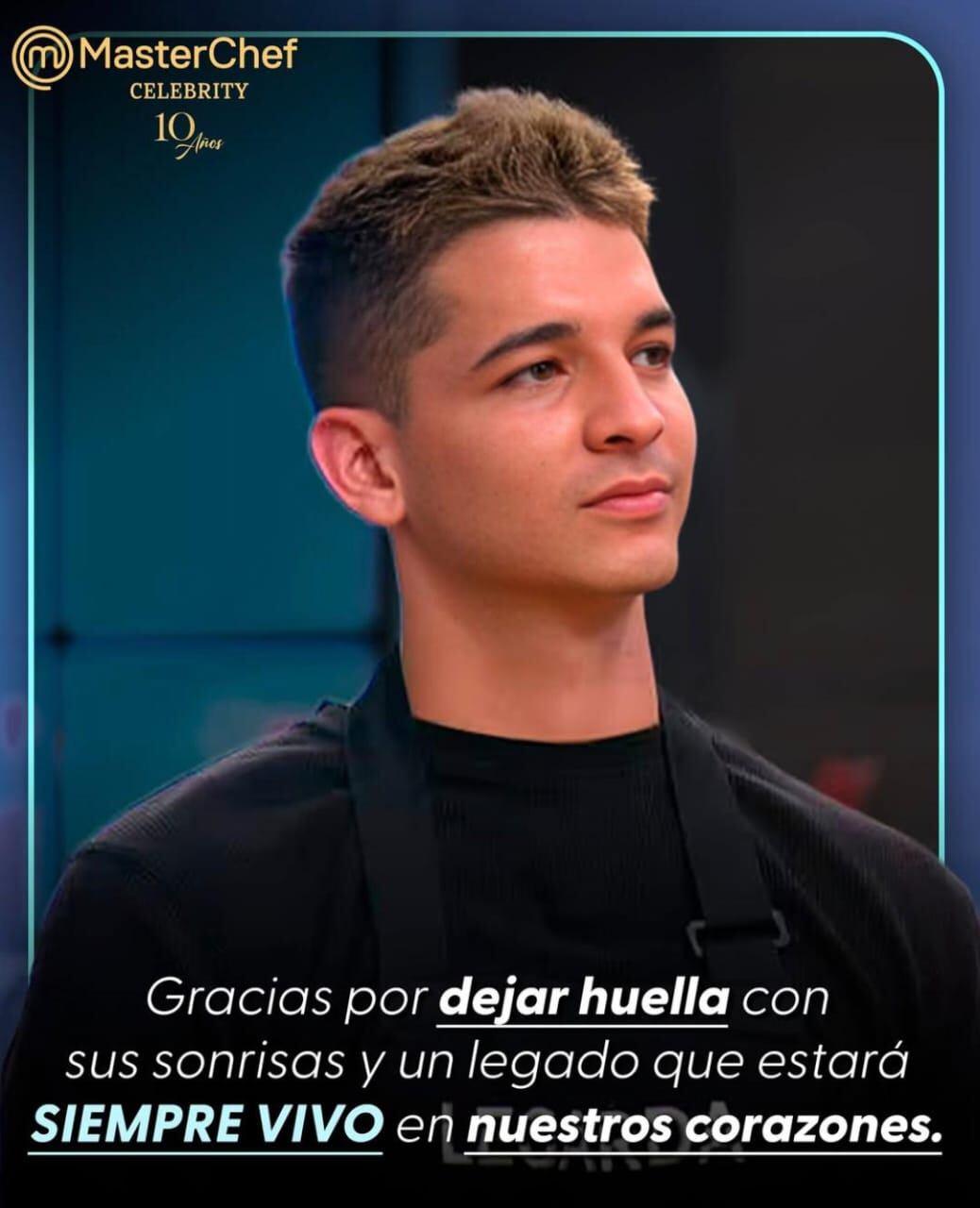 El recuerdo de los famosos causó reacciones encontradas - crédito masterchefcelebrityco / Instagram