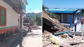Municipio El Cairo, Valle del Cauca tras terremoto del 10 de agosto de 2026 - crédito @lejandroholguin/X