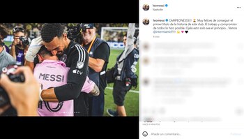 El posteo de Lionel Messi tras ser campeon con Inter Miami