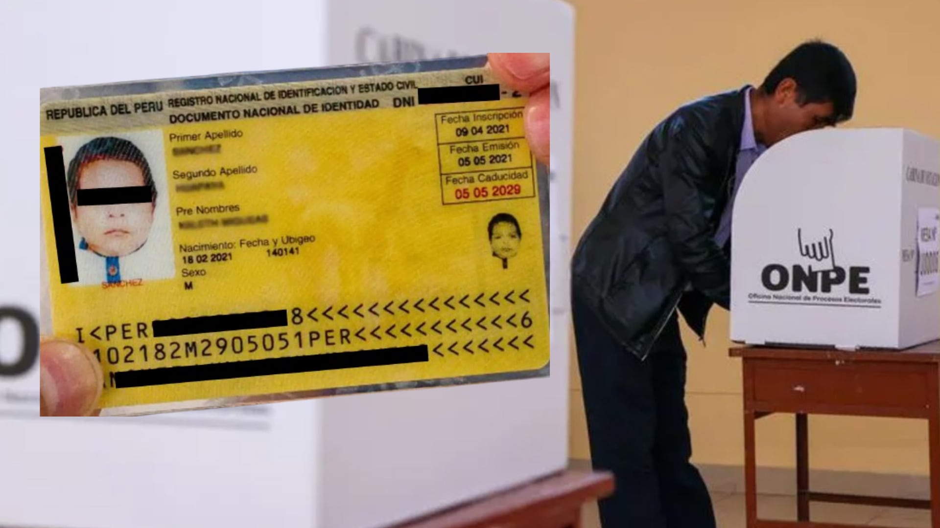 Reniec garantiza voto válido con DNI de foto juvenil para las elecciones de abril. (Foto composición: Infobae Perú/Agencia Andina)