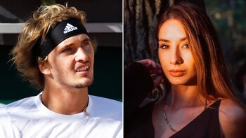 Alexander Zverev y su ex