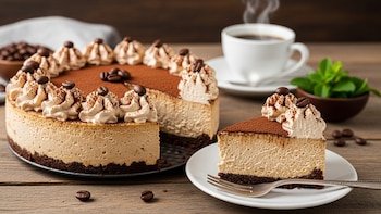 Cheesecake de café cremoso: la receta irresistible que conquista con cada bocado