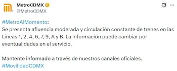 Avance en tiempo real de