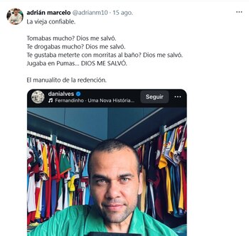 Adrián Marcelo se burla de