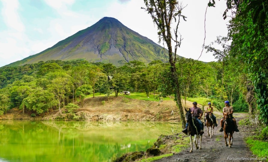 Gobierno de Costa Rica presentó mejoras para seguir atrayendo turistas a la zona norte del país, donde está ubicado el Volcán Arenal. Cortesía: La Fortuna Costa Rica