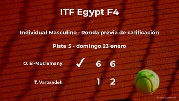 Omar El-Moslemany pasa de ronda