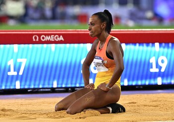 La atleta española de triple