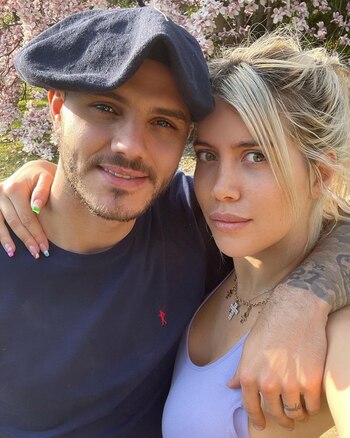 Mauro Icardi y Wanda Nara