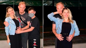 Martín Liberman, acompañado por su