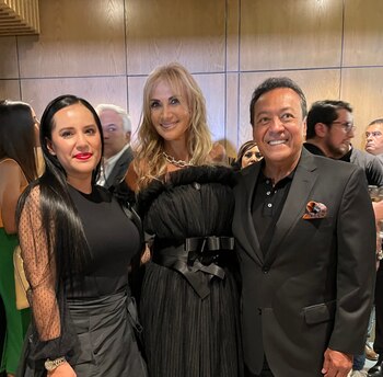 La conductora de televisión Adela