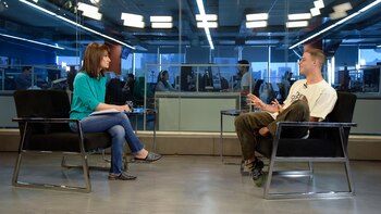 María Laura Santillán con Santiago