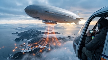 aeronave - torre de celular - Estados Unidos - Japón - tecnología - 19 de octubre