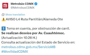 Avance en tiempo real de