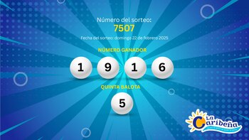 Estos fueron los números ganadores del 23 de febrero de 2026 en el sorteo de La Caribeña. (Jovani Pérez/Infobae)
