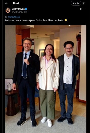 Vicky Dávila criticó a los