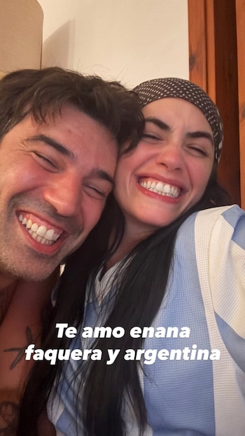 Pedro Rosemblat y Lali Espósito celebraron juntos el pase a la final