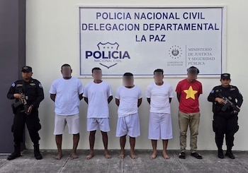 La PNC salvadoreña detuvo a