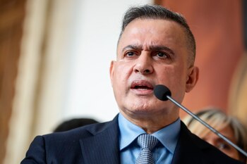 En la imagen, el fiscal general de Venezuela, Tarek William Saab. EFE/Rayner Peña/Archivo