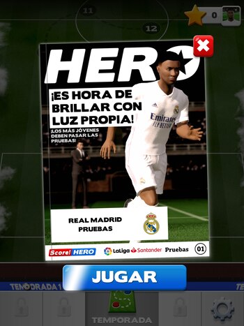 26/04/2021 Fútbol.- El juego 'Score! Hero 2' se lanza en todo el mundo con los equipos de LaLiga .
First Touch Games (FTG), en colaboración con LaLiga, ha anunciado el lanzamiento mundial del juego de fútbol para móviles 'Score! Hero 2', la segunda parte de 'Score! Hero', que ahora incluye equipos oficiales de LaLiga Santander.
ESPAÑA EUROPA MADRID DEPORTES
LALIGA
