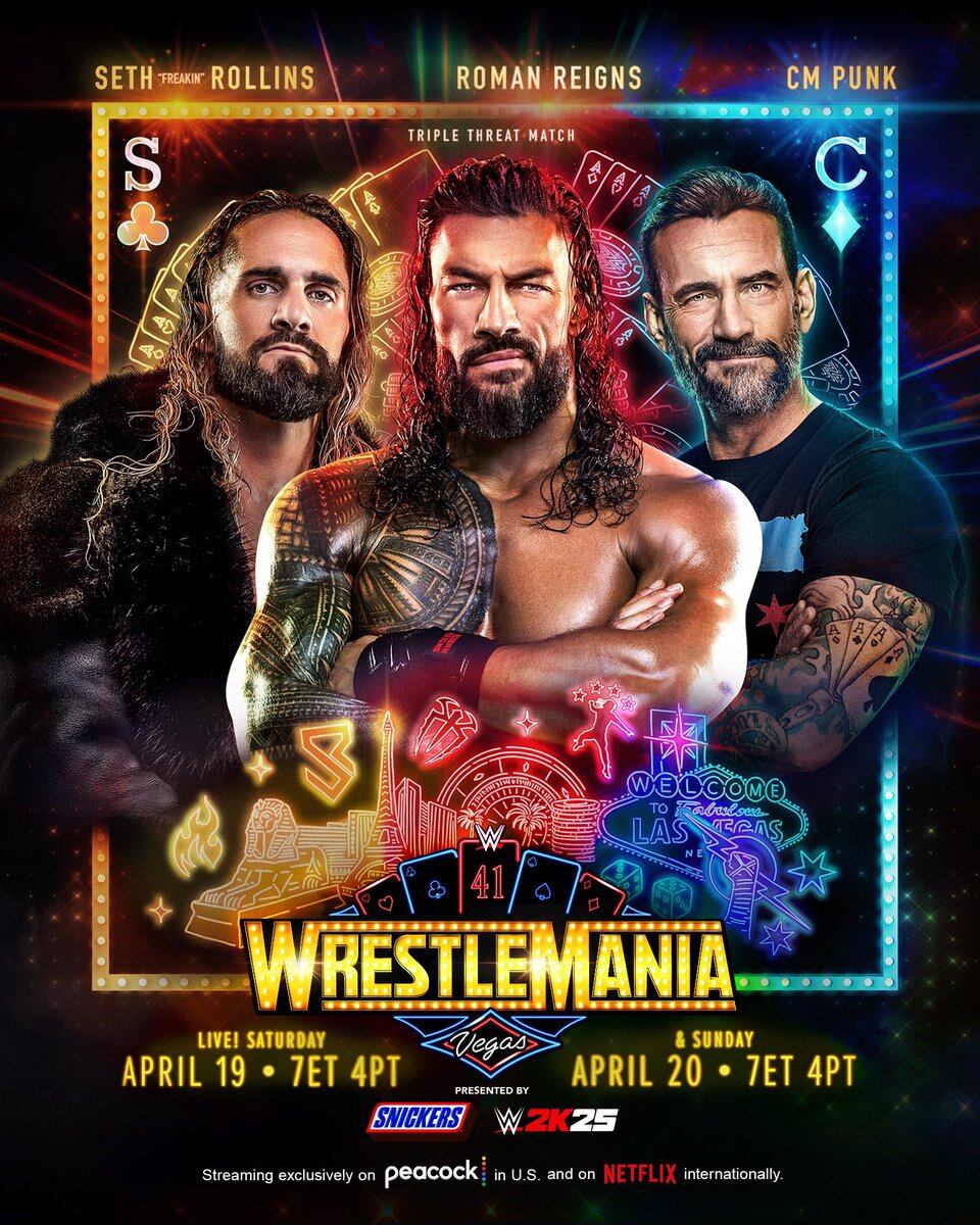 Wrestlemania recibirá a más de 72.000 espectadores por noche - crédito WWE