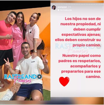 A través de un post