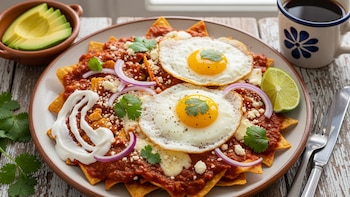 Receta de chilaquiles con huevo y salsa roja: prepara un desayuno mexicano fácil y delicioso