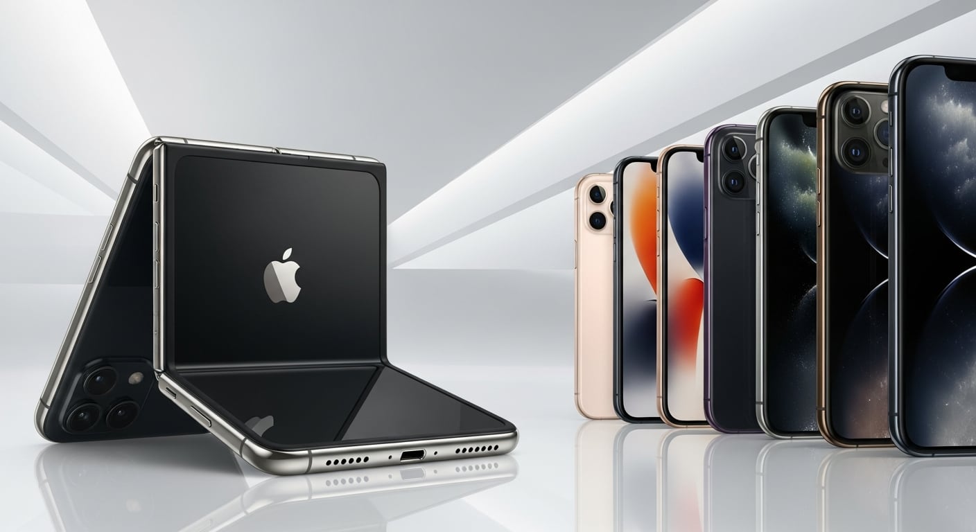 Apple ya estaría iniciando la producción de su esperado iPhone plegable