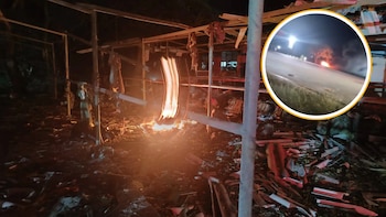 Conductor que presenció el ataque