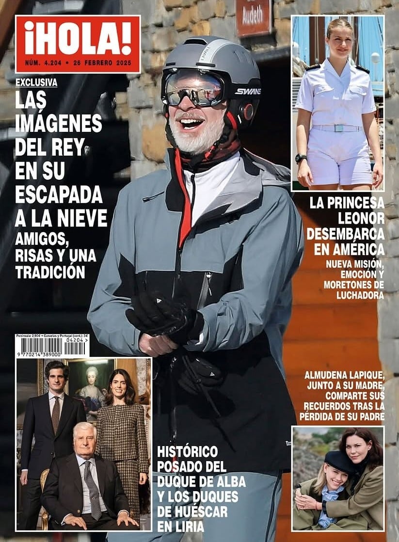 Portada de la revista '¡Hola!' del 19 de febrero de 2025