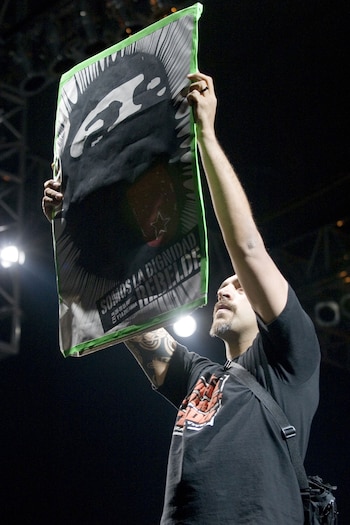 Manu Chao en el Zócalo