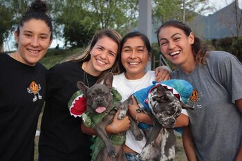 La delantera que porta el