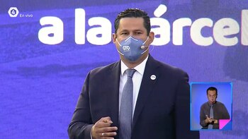 Diego Sinhue dio positivo