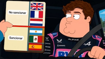 Los mejores memes de la sanción a Colapinto que le hizo perder dos puestos en el GP de Barcelona: la “doble vara” de la FIA
