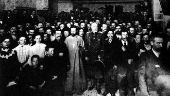 El cura Gueorgui Gapón