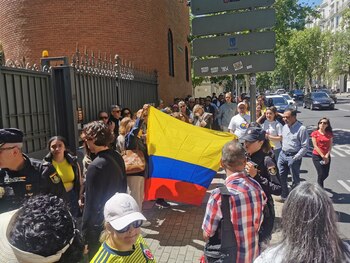 Colombianos salieron a marchar en