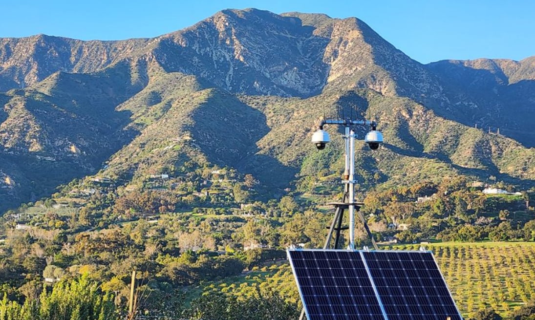 El uso de drones con tecnología LiDAR permite evaluar la biomasa y el contenido de humedad de la vegetación (UC San Diego)