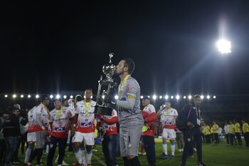 En el estadio El Campín,