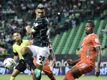Deportivo Cali eliminated América in the quarter-finals of the 2021 Colombia Cup, with a 3-2 aggregate score - credit Colpresa