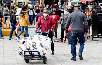 Los contagios de este martes