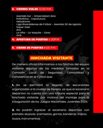 Se prohíbe el ingreso de