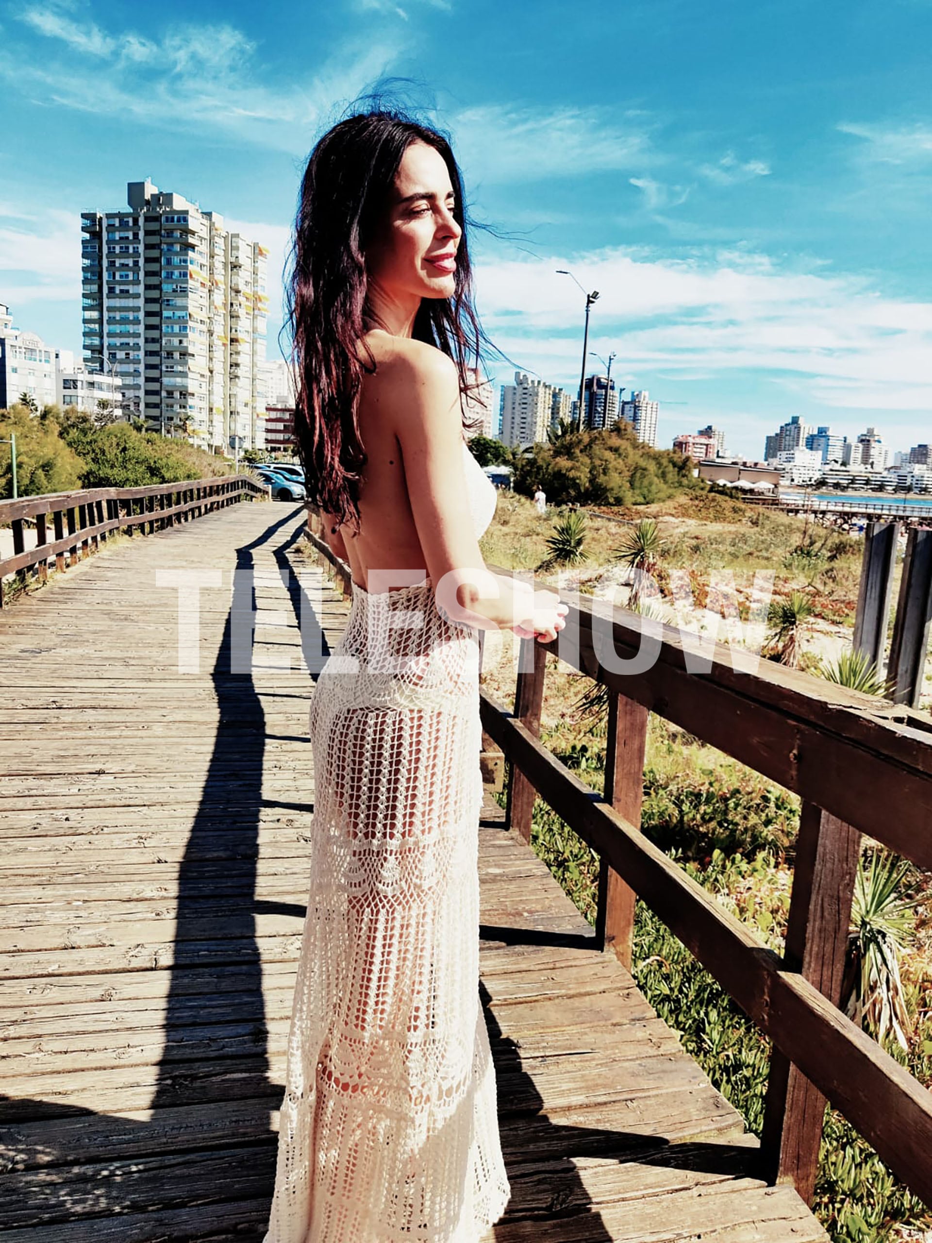 Priscila Crivocapich de vacaciones en Punta del Este (RSFotos)