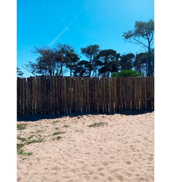 La construcción de una empalizada