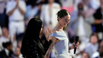 Ella Emhoff acudió a la