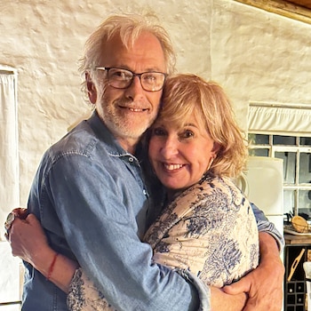 Georgina Barbarossa y Marcelo Trepat