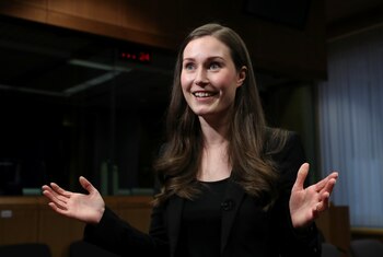 La primera ministra finlandesa Sanna