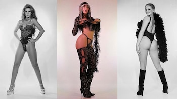 Susana, Moria y Carmen Barbieri en la era de oro de las vedettes se volvió viral: la historia de Foto Estudio Luisita