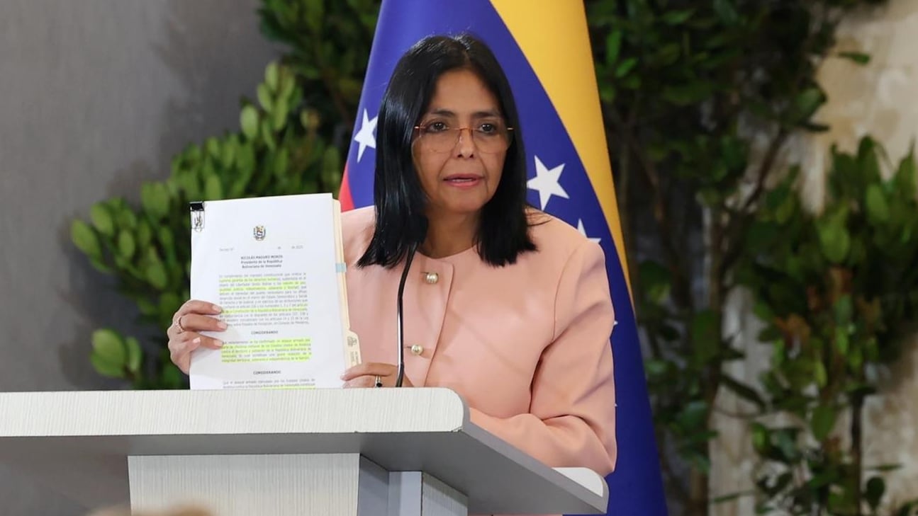 Delcy Rodríguez quedó a cargo de la administración interina de Venezuela. Tendrá múltiples retos para encaminar un país deshecho hacia una democracia plena (Europa Press)