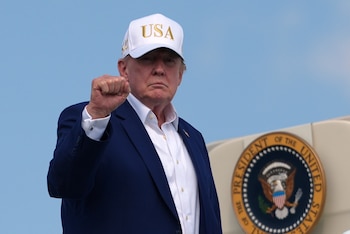 Donald Trump, presidente de los Estados Unidos